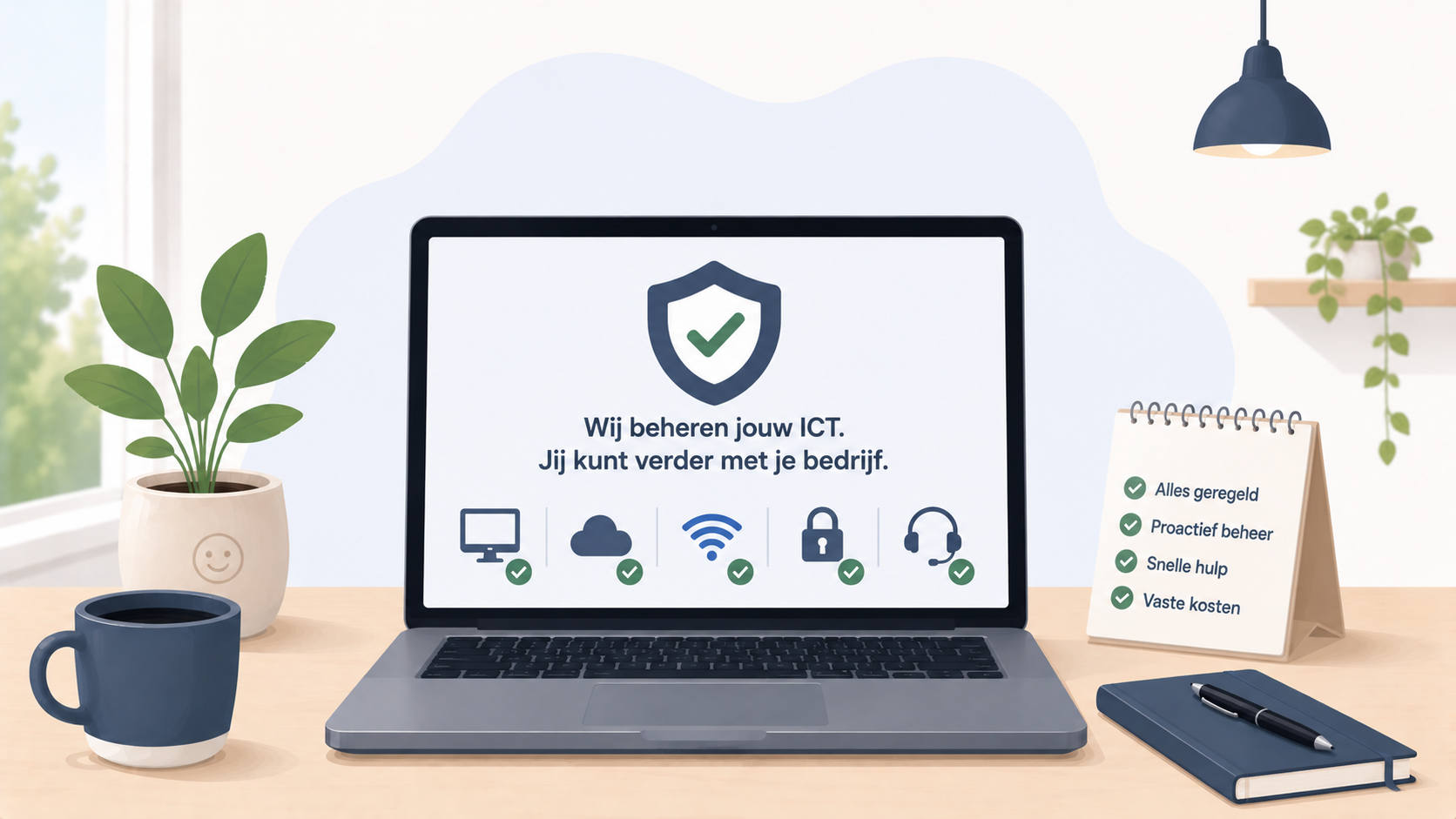 ICT-beheer voor bedrijven tot 25 medewerkers voor kleine bedrijven